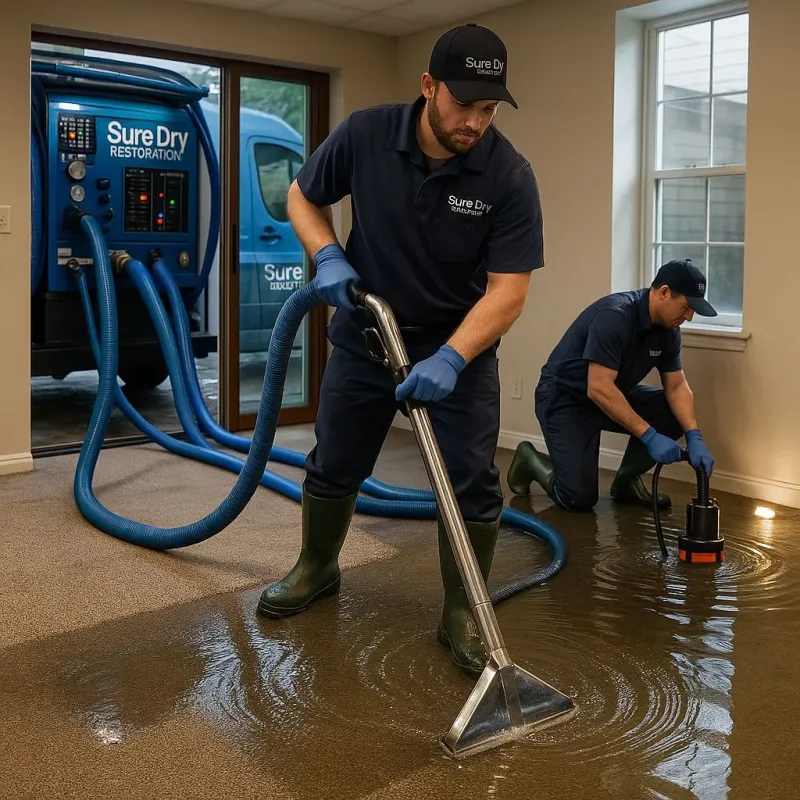 Water Extraction and Removal process in Neshoba County, MS